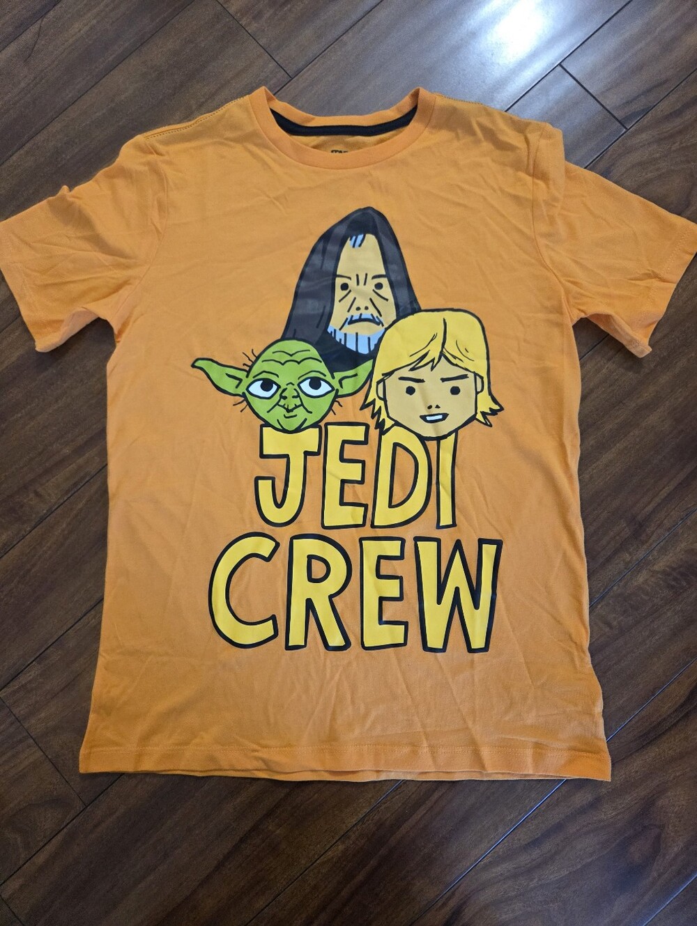 Star Wars Orange 'Jedi Crew' Graphic Tee